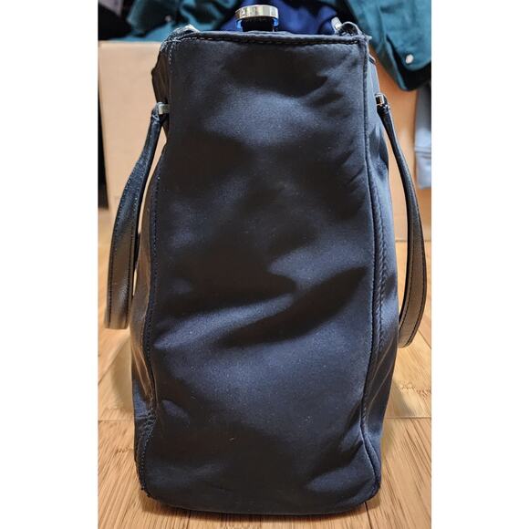 Kate Spade New York Dawn Tote Bag Medium Black Purse Magnetic Snap Zipper Logo - Picture 5 of 16